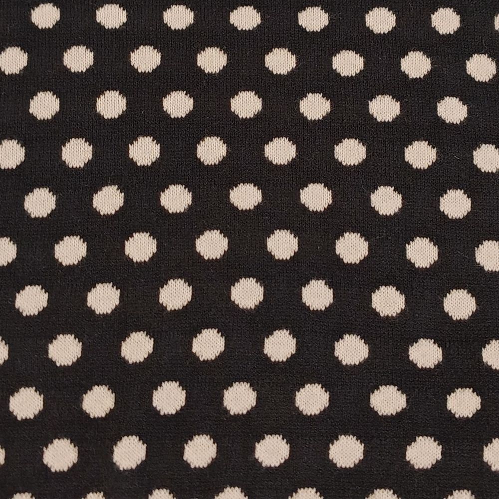 H&M Black & White Polka Dot Sweater Sz Small - Picture 6 of 14